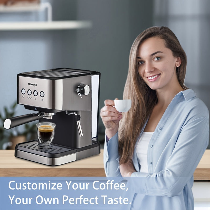Maquina Espresso Cafetera Profesional Barista 6 En 1 Capsula – TECFUS