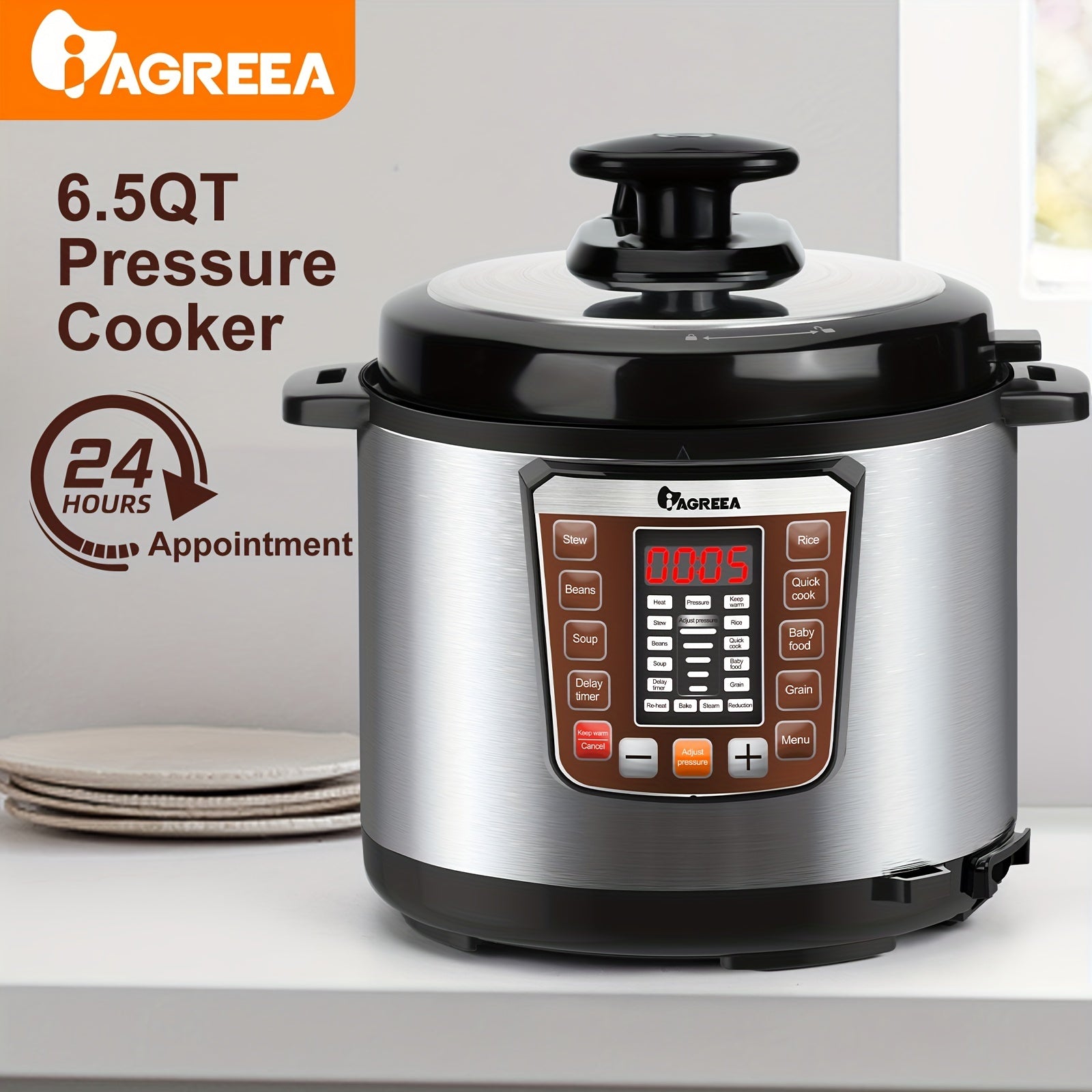 Iagreea Pressure Cooker 10 in 1 Electric Pressure Cooker - Temu