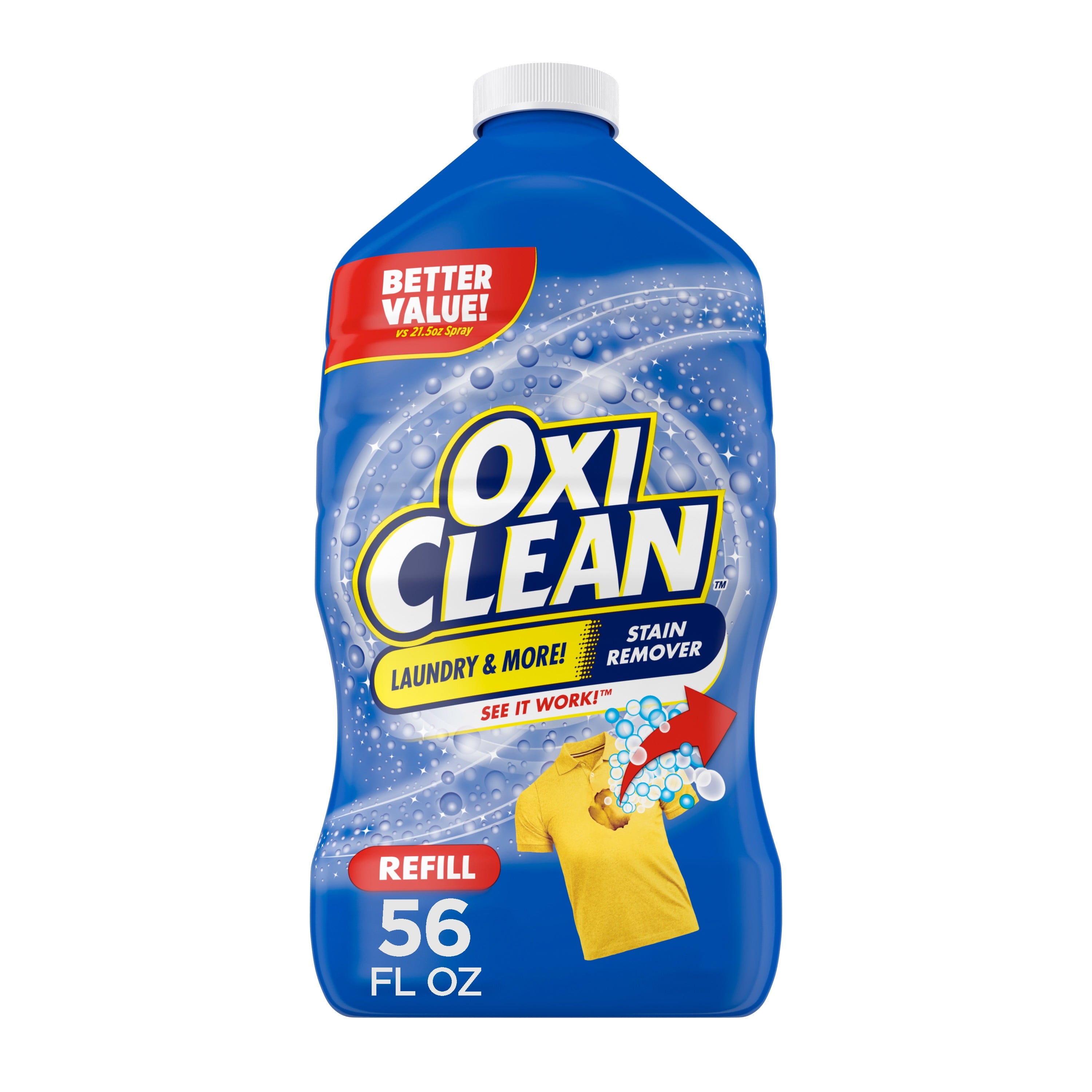 OxiClean plus Bleach, No Drip Foam, Mold & Mildew Bathroom Stain