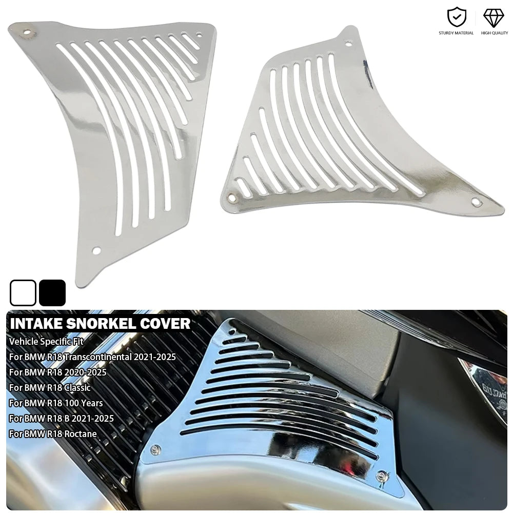 Intake Protection Air Inlet Duct Protection Plate Intake Snorkel Cover For BMW R 18 Clas ...