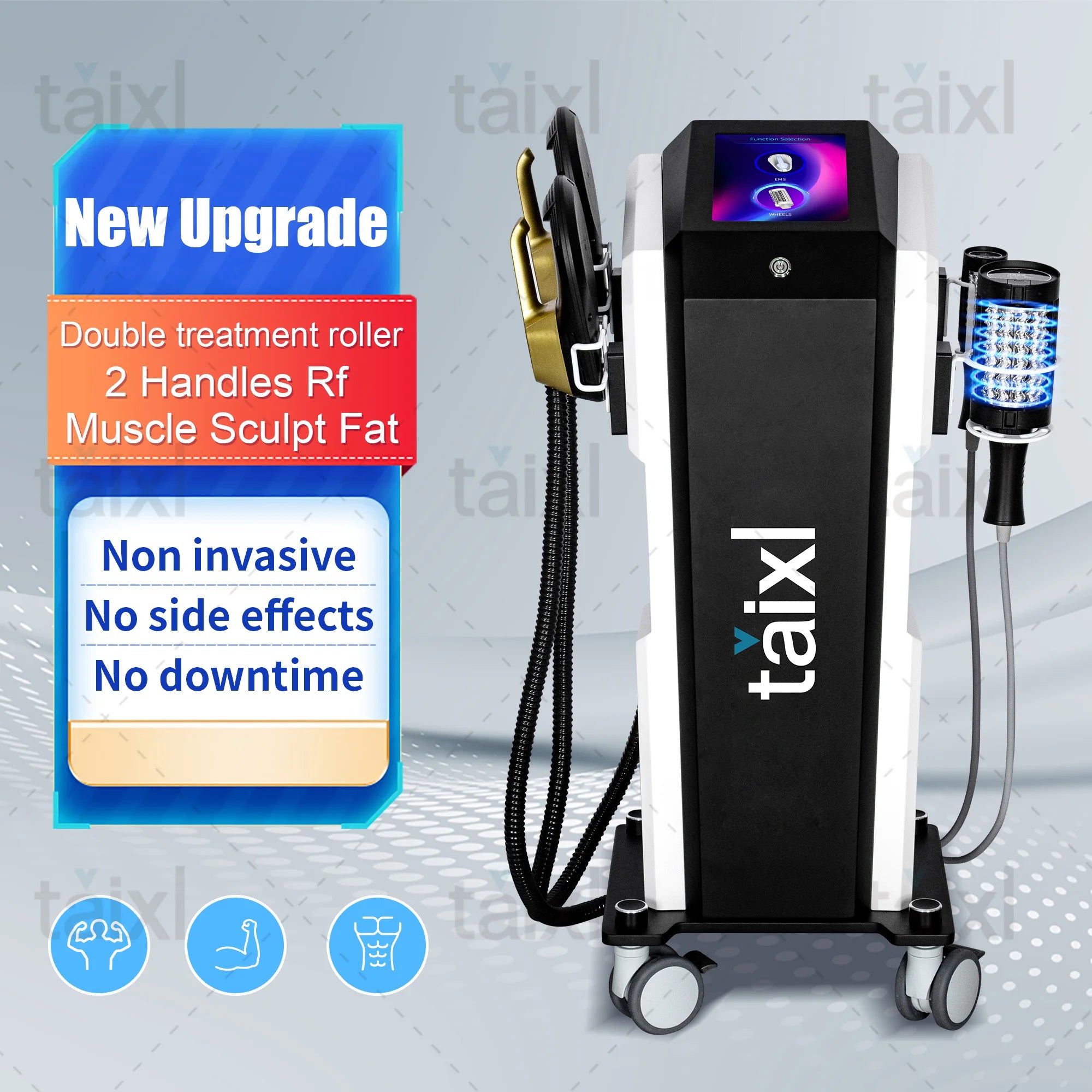 EMSzero Advanced Body Sculpting Machine – EMS Muscle Activation & RF F ...