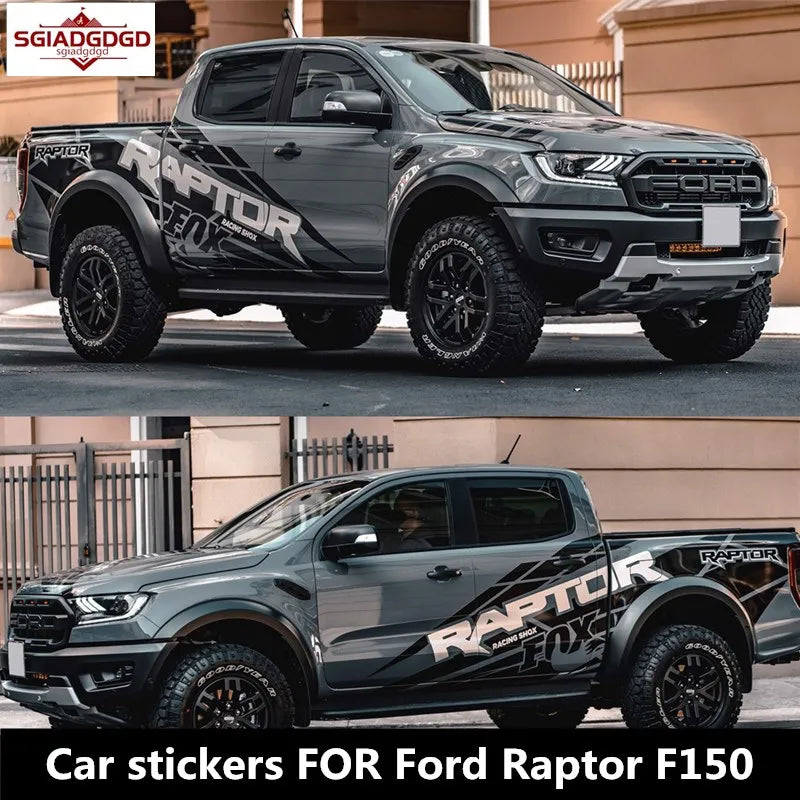 New car stickers FOR Ford Raptor F150 body modification dedicated fash ...