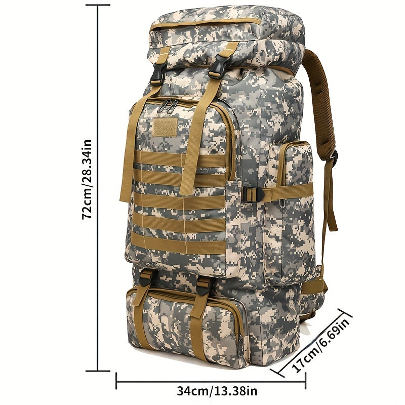 21.13gal Large Capacity Backpack, Outdoor Tactical Waterproof Backpack –  Par Masters
