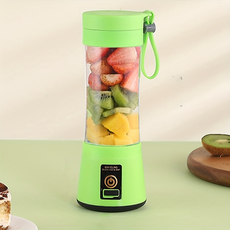 Portable Blender, Six-leaf Blade USB Rechargeable Mini Juice Blender  Suitable Fo