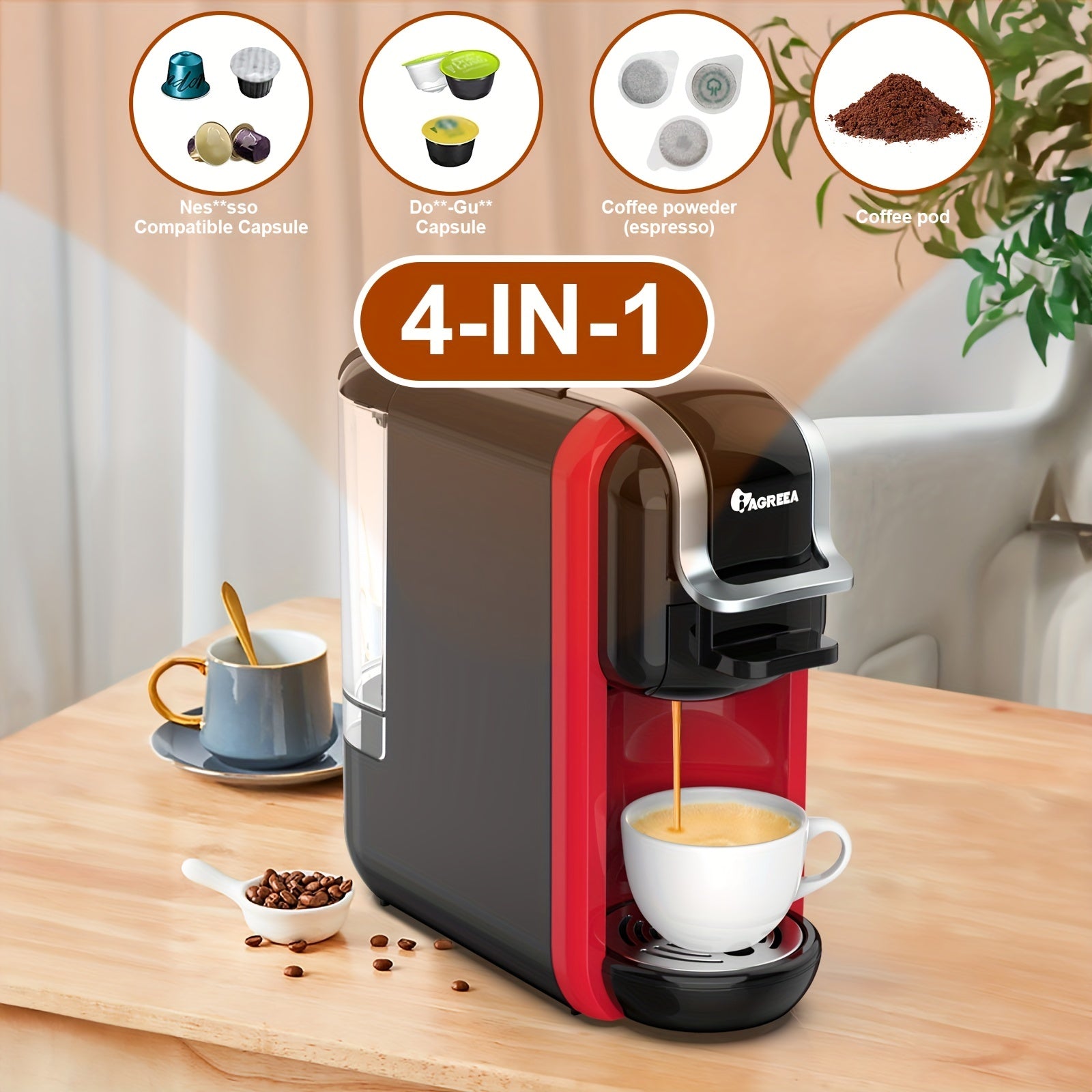 Machine à café Dripio 4 en 1 - Machine à café - Machine à Café -  Automatique 