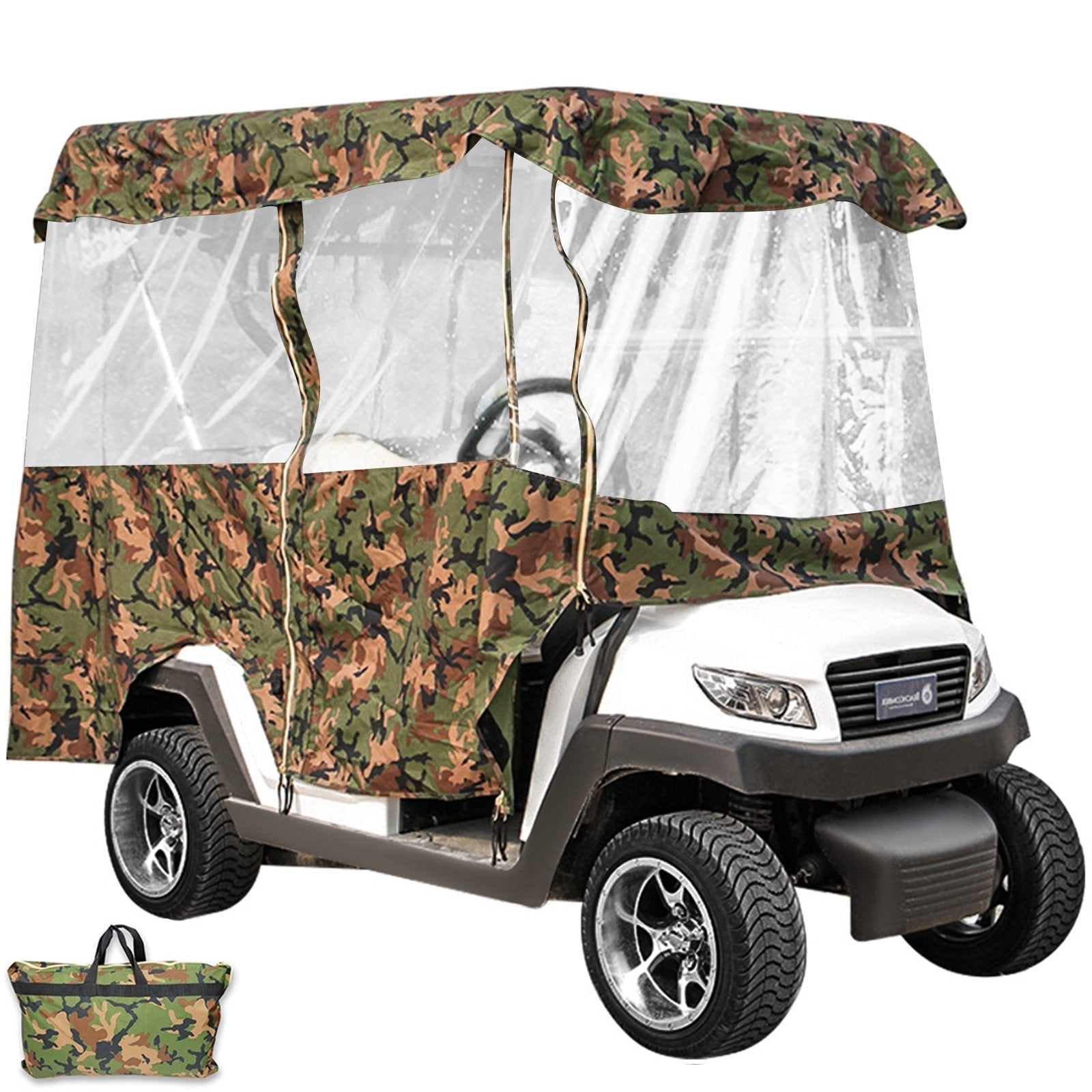 Ultimate Golf Club Cart Enclosure Rain Cover With Doors – Par Masters